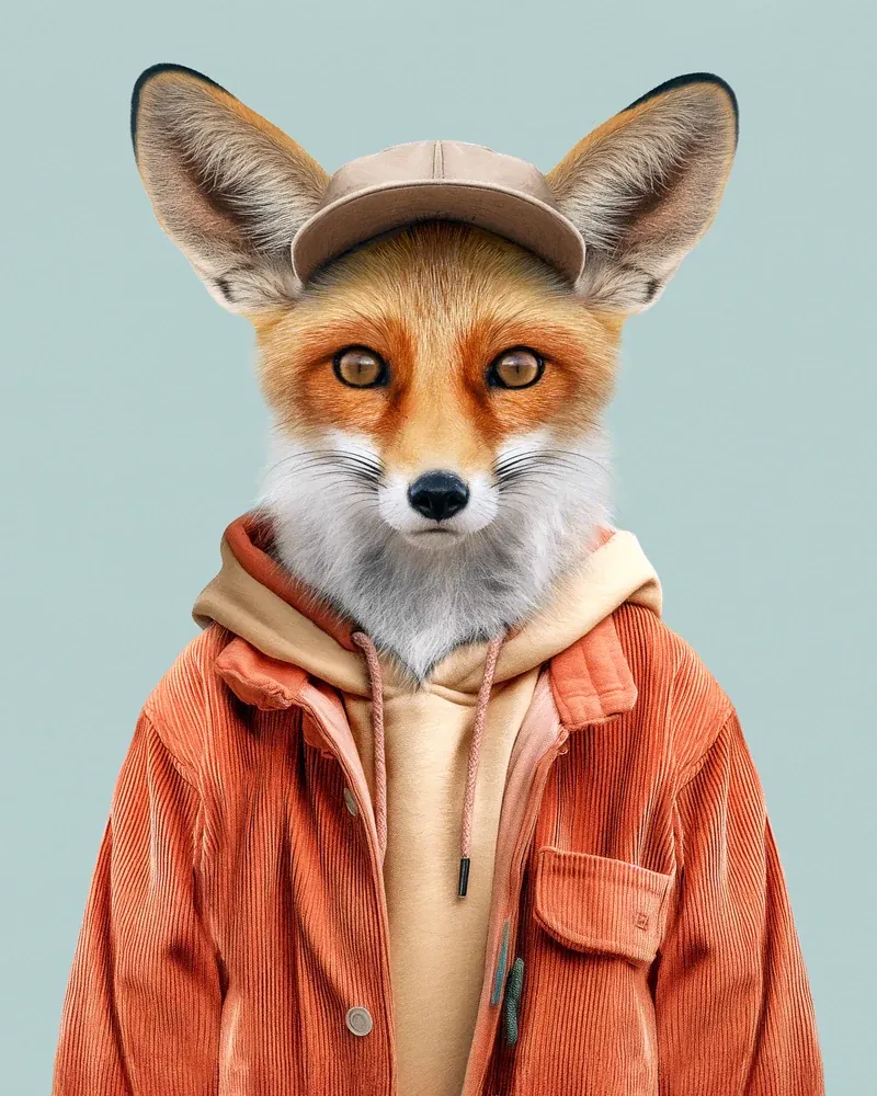 Faiz · Renard roux d'Arabie (Vulpes vulpes arabica)