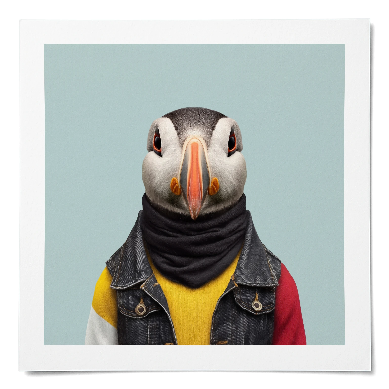 Alek · Atlantic puffin · Matte poster