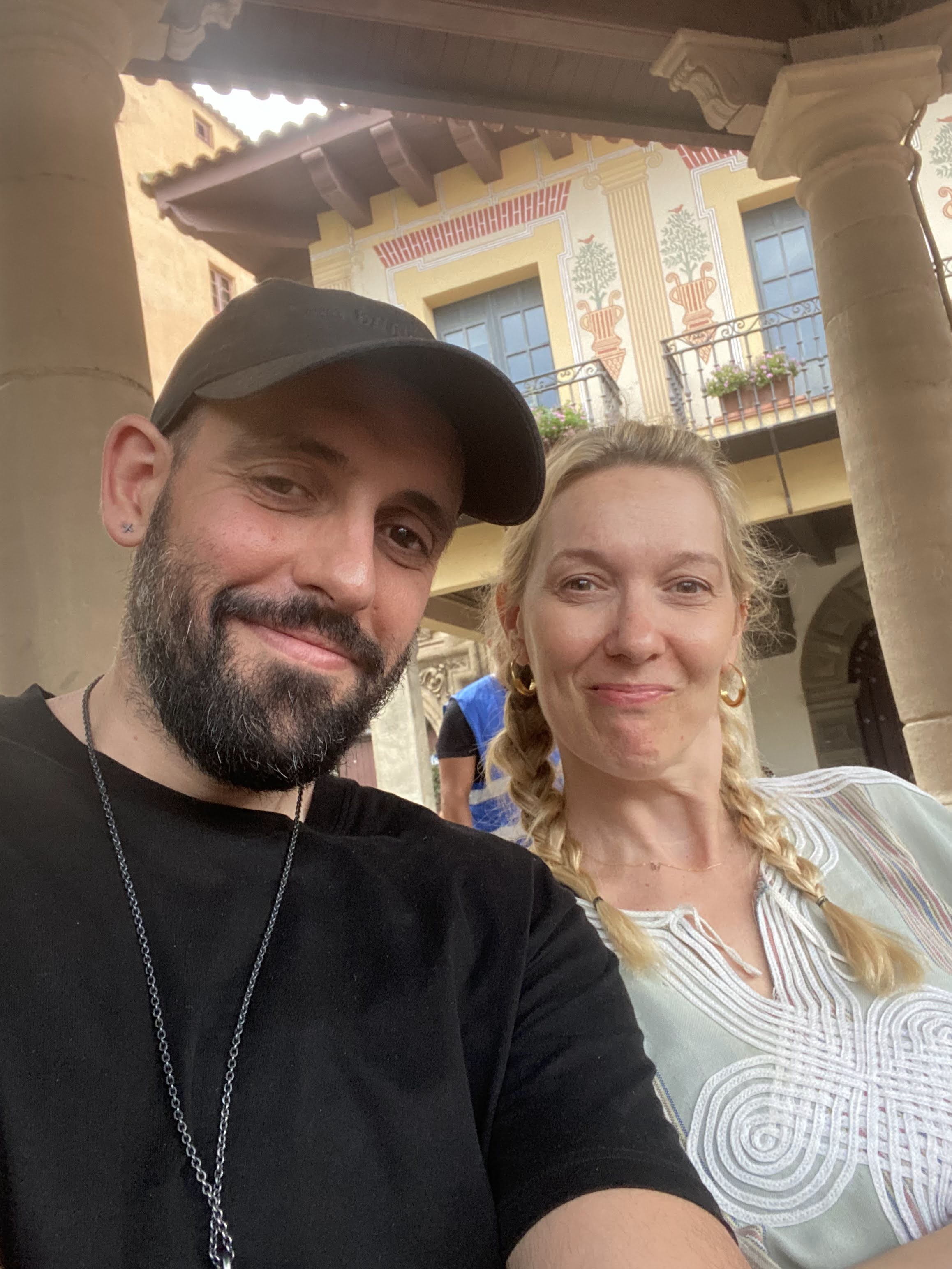 Yago Partal e Isabelle Bazsó en Barcelona